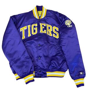 Veste de sport personnalisée en satin enduit, broderie violette, soie respirante, 100% polyester, veste d'hiver pour le football et le streetwear - Product Image 1