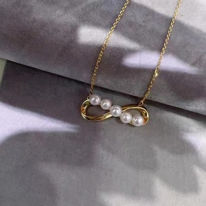 Collar de Perlas de Agua Dulce de Alta Gama con Colgante de Girasol, Diseño Único, Joyería Abierta para Colgar - Product Image 4