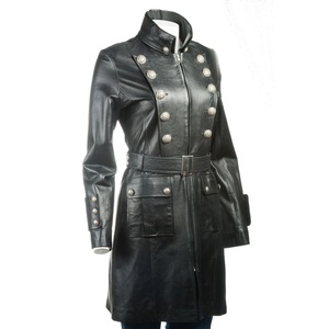 Servicios OEM, Chaqueta de Cuero para Mujer con Logotipo Personalizado de Alta Calidad, Nuevo Diseño, Hecha en Pakistán - Product Image 5