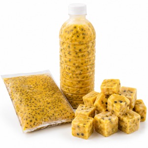 Top Notch Quality Hot Sale Delicious Vietnam Factory Frozen Passion Fruit Seedless <b>Packed</b> 10kg Plastic Bag - Product Image 4