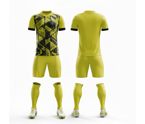 Uniformes de Fútbol Sublimados para Entrenamiento y Partido – Uniformes Personalizados |   Tallas para Hombres, Mujeres y Jóvenes |   Ropa Deportiva Ligera de Secado Rápido para Entrenamiento - Product Image 1
