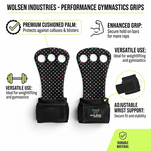 Guantes de Gimnasia Transpirables y Ajustables con Protección Reforzada para la Palma, para Entrenamiento Funcional, Fuerza y Rendimiento Atlético - Product Image 4