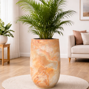 Latest Design Eco-Friendly Lightweight Indoor/<b>Outdoor</b> Home Garden Decor Good Quality Fiberglass <b>Planters</b> Pots - Product Image 2