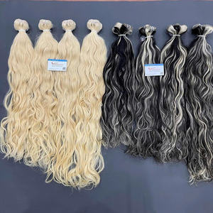 Paquetes de Cabello Humano Natural 100% Sin Procesar 613, Ondulado Natural, Doble Trama, Vietnamita, Disponible para Envío Inmediato - Product Image 6