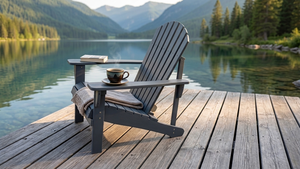 Chaise de jardin en bois moderne et durable, chaise longue pliable en bois pour extérieur, ensemble de jardin pour usage en ferme. - Product Image 4