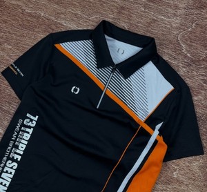 Chemises pour hommes à manches courtes en coton 100% tricoté avec impression numérique, style vintage, respirantes, pour le golf, grandes tailles, coupe ample - Product Image 6