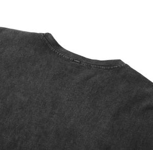 Men's Regular Fit Short Sleeve O-Neck <b>T</b>-<b>Shirt</b> 100% Cotton Washed Knitted Casual Solid Color Anti-Shrink 220g - Product Image 3