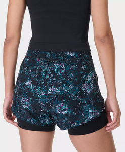 Shorts en jean tendance pour femmes, taille haute, ourlet à volants, jambes larges, élégants et confortables, shorts d'été - Product Image 4