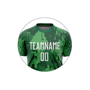 ชุดฟุตบอลโพลีเอสเตอร์คุณภาพสูงแบบยูนิเซ็กซ์ พิมพ์ชื่อได้ตามสั่ง เสื้อฟุตบอลสไตล์ท็อปสำหรับฝึกซ้อม ผู้ใหญ่ แบบซับลิเมชั่น - Product Image 2