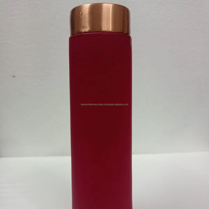 Botella de cobre 100%, botella de cobre India amigable, utensilios de cocina y Mesa, botellas de agua de metal de cobre puro - Product Image 1