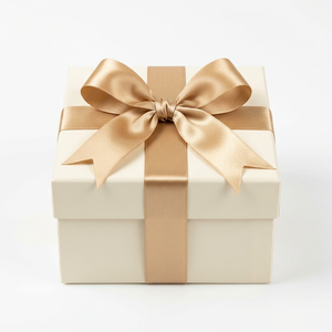 Cinta de Satén de una Cara de 25 mm Color Champán de Neelkamal Industries para Envolver Regalos Elegantes, Lazos de Boda y Decoración de Empaques - Product Image 3