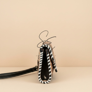 Western Deck Of Cards Tooled Leather Cowhide Women Wallet Card Holder Clutch Purse Aces Handcrafted Hair-On Hide Zipper <b>Wristlet</b> - Product Image 4