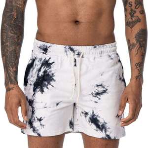 Pantalones Cortos Deportivos Personalizados para Hombre, Tela Oxford Sólida de 240g, Cintura Media, Estilo Urbano, Cierre con Logotipo Frontal, Impresión por Sublimación - Product Image 1