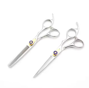 Kits de ciseaux de coiffure, 25 ensembles de ciseaux de coiffure en acier inoxydable, ciseaux professionnels pour barbier - Product Image 2