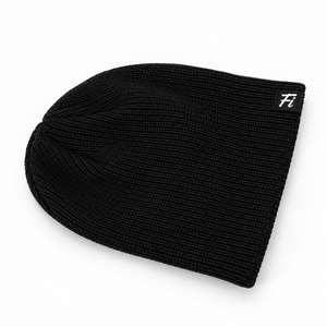 Unisex Custom Knit Cuffed Acrylic Slouchy Beanie Streetwear Private Fabric label Logo Beanies Fisherman Skull Hats Winter Cap - Product Image 3
