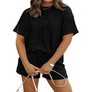 ชุดเสื้อเชิ้ตและกางเกงขาสั้นผ้าซาตินคอตตอน 100% คุณภาพสูง รุ่น 2026 สไตล์ลำลองสำหรับฤดูร้อน แขนสั้น ระบายอากาศได้ดี กันน้ำ มีกระเป๋า - Product Image 2