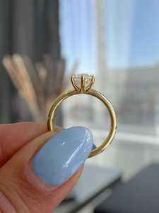 แหวนเพชรทรงมาร์คีส์ 2.02 กะรัต เพาะเลี้ยงในห้องปฏิบัติการ สำหรับผู้หญิง ทองคำแท้ 14K แบบโซลิแทร์ เหมาะสำหรับเป็นของขวัญวันครบรอบแต่งงานสำหรับเธอ - Product Image 5