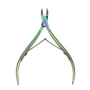 Professional Stainless Steel <b>Nail</b> Clippers Curved Bevel Tip Sharp Blade Adult Finger <b>Nail</b> <b>Tool</b> New Design Multi Color Set - Product Image 3