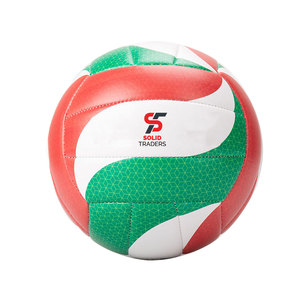 Solid Trader Professional Standard Multi Layer Construction Professional Training <b>Ball</b> Soft Outer Shell Great <b>Bounce</b> Volleyball - Product Image 1