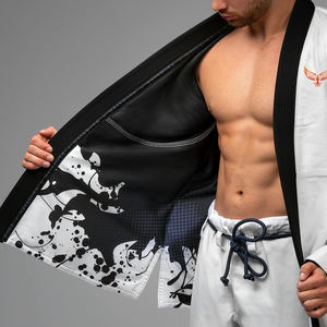Combinaison de karaté unisexe sur mesure, uniformes de MMA personnalisés, kimono de karaté, combinaisons de karaté en gros, combinaison de MMA légère - Product Image 5