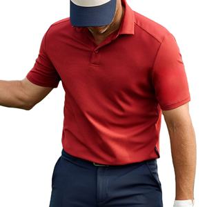 Diseño exclusivo Polo de manga corta a la moda para hombre Color sólido Precio barato Logotipo personalizado 100% algodón Calidad orientada a la exportación - Product Image 5