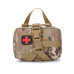 Bolsa de Primeros Auxilios Táctica Médica Personalizada de Fábrica OEM, Bolsa de Primeros Auxilios de Emergencia Impermeable, Bolsa de Utilidad Médica MOLLE para Exteriores - Product Image 1