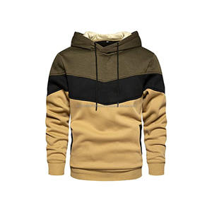 Sudaderas Deportivas para Hombre, 80% Algodón, 20% Poliéster, 350 GSM, Talla Americana, Bloques de Color, Logotipo de Chenilla - Product Image 5