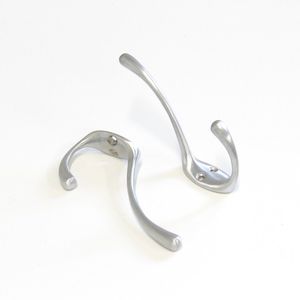 Elegant aluminum <b>wall</b> hooks designed to enhance interior storage while keeping personal belongings neatly accessible - Product Image 5