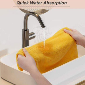 Toalla de microfibra suave y duradera con tela absorbente de secado rápido, diseño práctico para gimnasio, spa y actividades al aire libre - Product Image 6