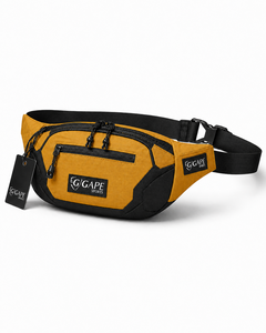 Sac banane en nylon GAPE SPORTS, sangle réglable, fermeture éclair, unisexe, décontracté, résistant à l'eau, léger, multifonctionnel - Product Image 1