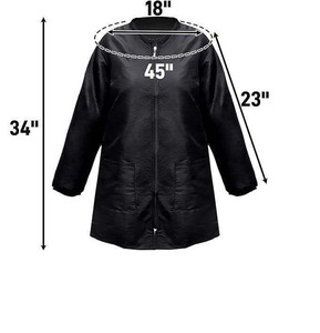 Uniforme de Trabajo de Alta Calidad Unisex de Poliéster para Peluquería Canina, con Cierre, Manga Larga y Bolsillos - Product Image 4