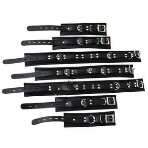 Ensemble de manchettes en peau de mouton de qualité supérieure, imprimées par transfert thermique, avec rembourrage renforcé, largeur 4,5 cm - Product Image 5