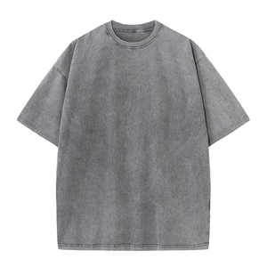 Camisetas con Lavado Ácido de Diseño Personalizado Hechas en Fábrica, Camisetas con Lavado Ácido para Hombre a un Precio Razonable y Bajo - Product Image 2