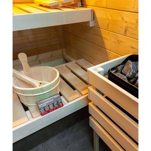 Nouveau sauna familial FAMILY-M-S pour 3-4 personnes, intérieur, avec façade en verre - Product Image 5
