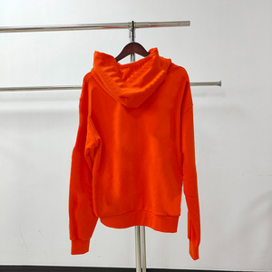 เสื้อฮู้ดดี้ผู้ชาย ผ้าฝ้าย 100% หนัก 420 กรัม ผ้าฟลีซ ทรงโอเวอร์ไซส์ พิมพ์ลาย ถักทอ ป้องกันรอยยับ สั่งทำได้ - Product Image 5
