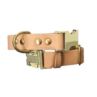 Collier de luxe pour animaux de compagnie colliers de chien en cuir véritable végétalien classique imperméable personnalisé pour petits chiens moyens grands fabricant