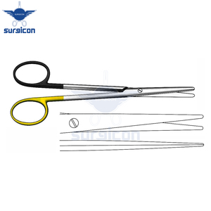 Ciseaux chirurgicaux de précision LEXER Fino 16 cm / 6-1/4 pouces, à lame droite et fine, à motif unique, à lame dentelée, pour une coupe supérieure - Product Image 5