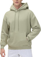 Pull à capuche en coton mélangé respirant de qualité supérieure pour homme, coupe régulière, tricoté, épais, collection automne, streetwear personnalisé, vente en gros