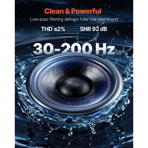 Pack de deux caissons de basses audio pour voiture 12 pouces 490W RMS avec amplificateur séparé – Subwoofers Premium - Product Image 4