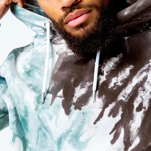 Ensemble de survêtement à capuche tie-dye pour homme, sweat-shirt et pantalon longs, imprimé par sublimation dégradé, style streetwear - Product Image 5