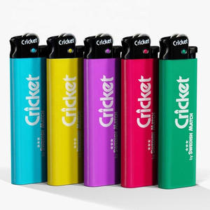 Briquets à gaz portables coupe-vent / Briquet à gaz jetable Cricket en vente, briquet Cricket 20 pièces/boîte, 500 pièces/carton - Product Image 6