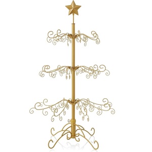 Décoration de Noël très prisée : Support d'arbre de Noël vintage fait main pour la maison et la table - Product Image 3
