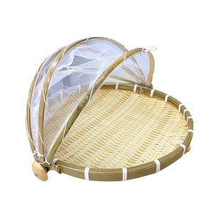 Premium Vietnamese BAMBOO <b>TRAY</b> with Mesh Net Traditional Eco-Friendly Serving and Storage Solution Home Decor - Product Image 1