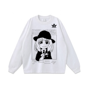 เสื้อยืดผู้ชายสีดำลายการ์ตูนอนิเมะ แขนสั้น คอกลม ผ้าฝ้ายเจอร์ซีย์ 100% ทรงปกติ สวมใส่สบาย พิมพ์ลาย - Product Image 4