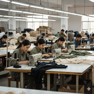 เสื้อฮู้ดดี้ Rexfit Sports แบบซิป ปักลาย แอพพลิเคชั่น ผ้าฝ้ายฟอกสี ซิปคาร์โก้ ทรงขาบาน แบบสองชั้น และชุดเสื้อฮู้ดดี้ - Product Image 6