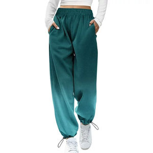 Nouvel Arrivage OEM 2026 – Pantalon de survêtement ample et oversize pour femme, idéal pour l'entraînement, le yoga, le sport et le jogging, couleur unie, en coton - Product Image 1