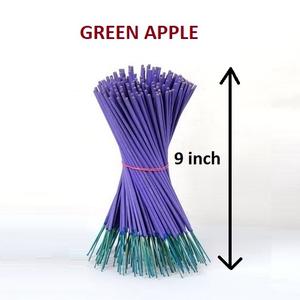 Bâtonnets d'encens pomme verte naturelle approvisionnement en gros à l'huile de parfum Leading Price pour bâtons d'encens (violet) - Product Image 1