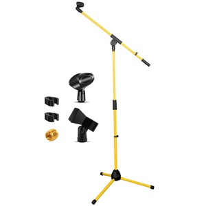 ขาตั้งไมโครโฟนแบบปรับได้ 5 ขา รุ่น MS 080 YLW พร้อมแขนบูมยืดหดได้ 72 นิ้ว - Product Image 1