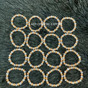 Pulsera de Rudraksha Premium Personalizada y Pulsera de Cuarzo Transparente para Protección Espiritual y Meditación, Joyería de Regalo al por Mayor - Product Image 6
