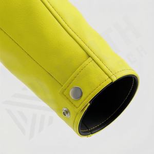 Veste de moto en cuir véritable pour homme de qualité supérieure, nouvelle arrivée, vestes de moto d'hiver, protections amovibles, personnalisables - Product Image 6